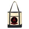 Large Cotton Canvas Boat Tote Thumbnail
