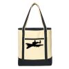 Large Cotton Canvas Boat Tote Thumbnail