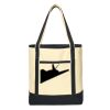 Large Cotton Canvas Boat Tote Thumbnail