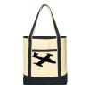 Large Cotton Canvas Boat Tote Thumbnail