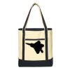 Large Cotton Canvas Boat Tote Thumbnail
