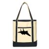 Large Cotton Canvas Boat Tote Thumbnail