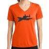 Ladies PosiCharge ® RacerMesh ® V Neck Tee Thumbnail