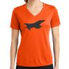 Ladies PosiCharge ® RacerMesh ® V Neck Tee Thumbnail