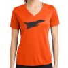 Ladies PosiCharge ® RacerMesh ® V Neck Tee Thumbnail