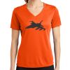 Ladies PosiCharge ® RacerMesh ® V Neck Tee Thumbnail