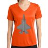 Ladies PosiCharge ® RacerMesh ® V Neck Tee Thumbnail