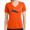 Ladies PosiCharge ® RacerMesh ® V Neck Tee Thumbnail
