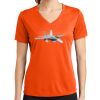 Ladies PosiCharge ® RacerMesh ® V Neck Tee Thumbnail