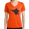 Ladies PosiCharge ® RacerMesh ® V Neck Tee Thumbnail