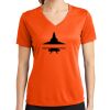 Ladies PosiCharge ® RacerMesh ® V Neck Tee Thumbnail