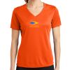 Ladies PosiCharge ® RacerMesh ® V Neck Tee Thumbnail