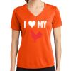 Ladies PosiCharge ® RacerMesh ® V Neck Tee Thumbnail
