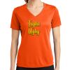 Ladies PosiCharge ® RacerMesh ® V Neck Tee Thumbnail