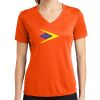 Ladies PosiCharge ® RacerMesh ® V Neck Tee Thumbnail