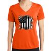 Ladies PosiCharge ® RacerMesh ® V Neck Tee Thumbnail