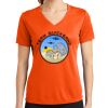 Ladies PosiCharge ® RacerMesh ® V Neck Tee Thumbnail