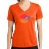 Ladies PosiCharge ® RacerMesh ® V Neck Tee Thumbnail