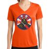 Ladies PosiCharge ® RacerMesh ® V Neck Tee Thumbnail