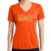 Ladies PosiCharge ® RacerMesh ® V Neck Tee Thumbnail