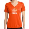 Ladies PosiCharge ® RacerMesh ® V Neck Tee Thumbnail