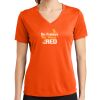 Ladies PosiCharge ® RacerMesh ® V Neck Tee Thumbnail