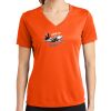 Ladies PosiCharge ® RacerMesh ® V Neck Tee Thumbnail