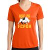 Ladies PosiCharge ® RacerMesh ® V Neck Tee Thumbnail