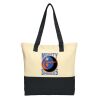 Colorblock Cotton Tote Thumbnail