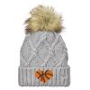 Faux Fur Pom Knit Beanie Thumbnail