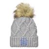 Faux Fur Pom Knit Beanie Thumbnail