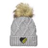 Faux Fur Pom Beanie Thumbnail